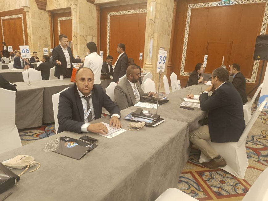 "شركة بوابة العالم" تُعزِّز مكانتها الاستراتيجية في إحياء قطاع الشحن اليمني خلال مؤتمر "COOP" الدولي بأبوظبي