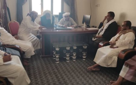 مدير عام أوقاف شبوة يلتقي الدعاة والأئمة والخطباء بالعاصمة عتق