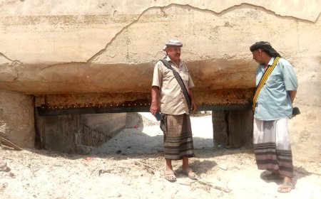 المهندس درويش والشيخ علي ناصر يتسلّمان العمل بسد فؤاد بأحور