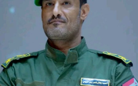 العميد الربيعي يُعزّي مدير إدارة الشؤون القانونية بقوات الحزام بوفاة والدته
