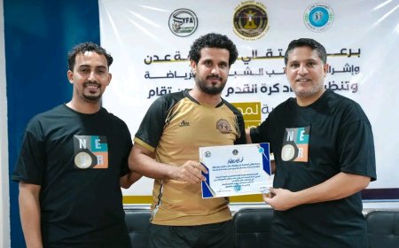 برعاية انتقالي العاصمة عدن.. اختتام الدورة التدريبية لمدربي كرة القدم