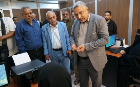 افتتاح غرفة العمليات للجان المجتمعية في ديوان محافظة عدن