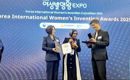 DINDADO Core يُبهر لجان التقييم في كوريا… وتحكيم علمي دولي يمنحه التميز بالذهب ووسام IFIA