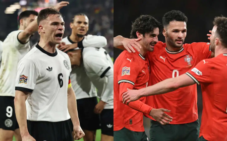 أبرزها لقاء نصف نهائي دوري الأمم الأوروبية ألمانيا والبرتغال.. مواعيد مباريات اليوم الأربعاء 4 يونيو 2025 القنوات الناقلة والمعلقين