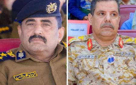 قائد محور عتق يهنئ مدير أمن شبوة وكافة الضباط والأفراد بمناسبة حلول عيد الأضحى المبارك