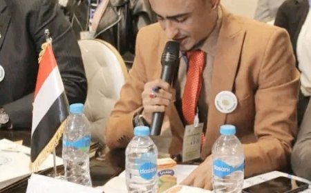 رئيس الإتحاد العام للشباب اليمن المحوري يهنئ القيادة السياسية بعيد الاضحى المبارك