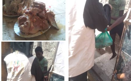 مؤسسة المحروسة الخيرية توزع الأضاحي على الأسر المحتاجة في مدينة الحوطة