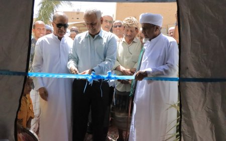 مدير عام سيئون يفتتح معرض الصور الموسوم رحمة ربي ابكتني للصحفي والمصور الإعلامي جمعان دويل