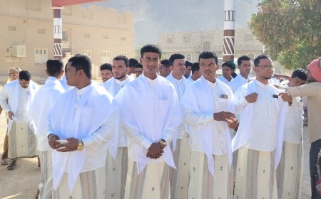 منطقة مشطة بتريم تحتفي بزفاف 40عريساً وعروسة في مهرجان المودة العاشر