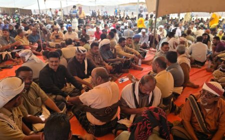 بتمويل ذاتي من أهالي العرسان.. الروضة تحتضن زفافًا جماعيًا لـ (108) عريس وعروس في مشهد استثنائي من الفرح والتكاتف