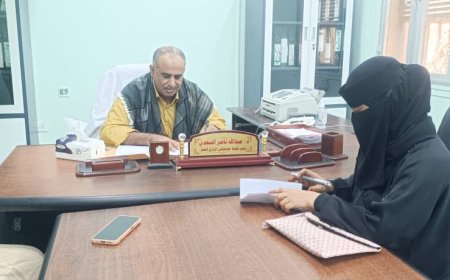 مؤسسة ثمار الخير تزور هيئة مستشفى الرازي وتلتقي رئيس الهيئة في مكتبه 