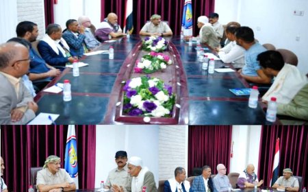 خلال ترؤسه اجتماعاً.. طارق صالح يشدد على إنجاز مشروع الشيخ زايد ومعالجة أزمة مياه تعز