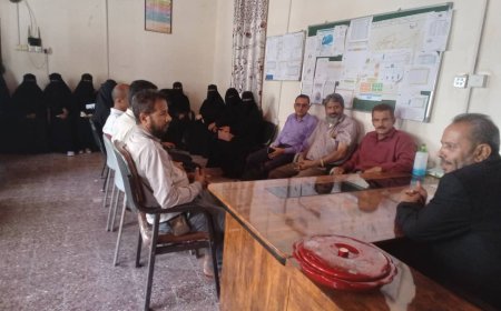 صحة أبين والجهاز المركزي للإحصاء يُعززان تبادل البيانات الوبائية في اجتماع استراتيجي