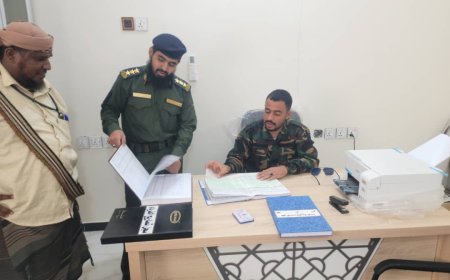 مدير شرطة "تبن" يزور قسم شرطة الفيوش ويشيد بالتنظيم والجهود المبذولة. 