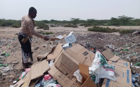 مكتب الأشغال العامة والطرق بخنفر يقوم بإتلاف طن ونصف الطن من المواد التالفة والمنتهية صلاحيتها