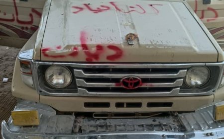 قوات الحزام الأمني في أبين تستعيد سيارة تابعة لشركة الخضيري بعد ساعات من اختطافها