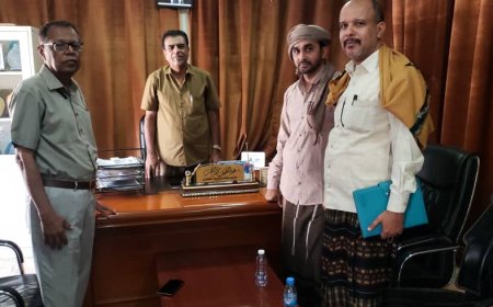 مدير عام مديرية القطن يلتقي فريق مؤسسة دوعن للعمارة