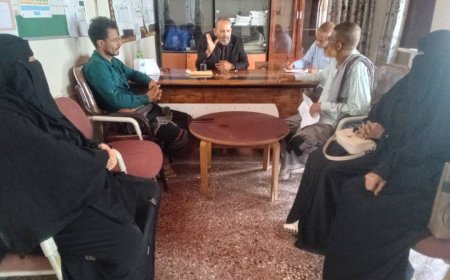 مكتب الصحة بأبين يركز على تطوير أنظمة البيانات الإحصائية 