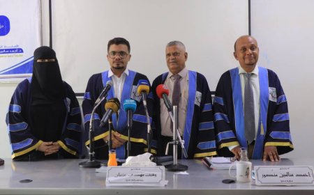 الباحث رائد جوبان يحصد درجة الماجستير في القصة الخبرية ويثير اهتمام الأكاديميين في حضرموت