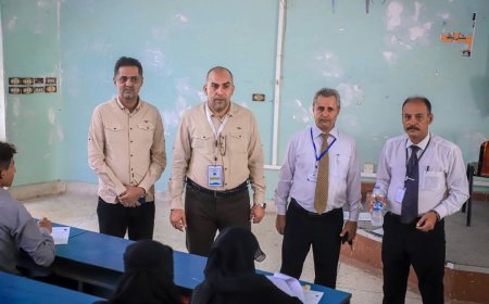 جامعة تعز تدشن امتحان المفاضلة بكلية السعيد للهندسة وتقنية المعلومات للعام الجامعي 2025 – 2026