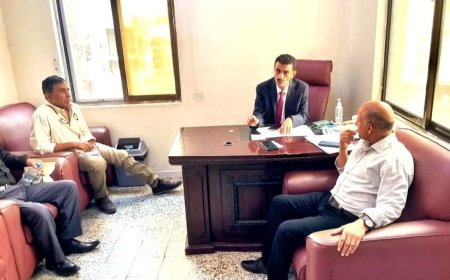 مدير عام مديرية القاهرة يتفقد المستشفى اليمني السويدي ويوجّه بإزالة البسطات والمظاهر العشوائية من محيطه