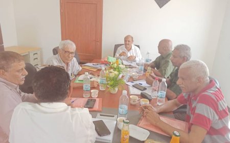 المجلس الأكاديمي بجامعة لحج يناقش جملة من المواضيع الأكاديمية.