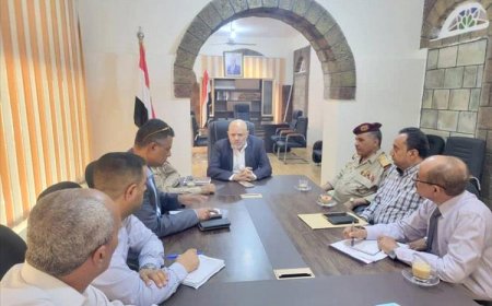 اجتماع في تعز يناقش الإجراءات اللازمة لإنهاء أزمة الغاز