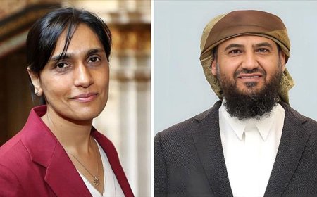 عضو مجلس القيادة المحرّمي يناقش مع السفيرة البريطانية مستجدات الأوضاع على الساحة الوطنية