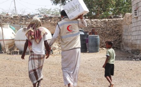 الهلال الأحمر الإماراتي يواصل برامجه ومبادراته الإنسانية والإغاثية في محافظة شبوة