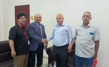 عضو مجلس النواب العمري يُشيد بجهود مكتب الصحة في عدن في ظل التحديات