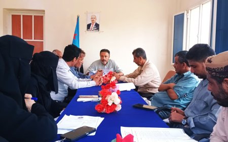 تنفيذية انتقالي أبين تعقد اجتماعها الدوري لشهر يونيو