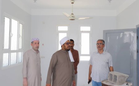 مدير عام عتق يطّلع على مشروع توسعة مركز الرباط الصحي ويشيد بجودة خدماته الطبية
