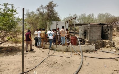 برعاية من منظمة OXFAM  إعادة تأهيل عدد من آبار مياه الشرب بكرش القبيطة