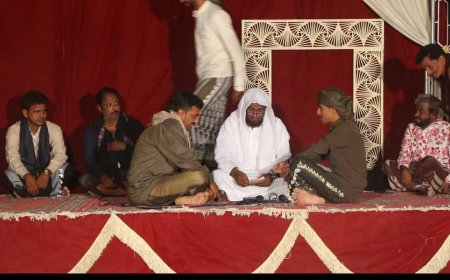 عرس جماعي لـ76 عريساً وعروساً في غيل بن يمين