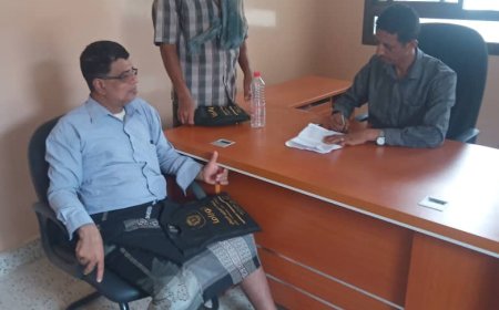 انتقالي خنفر يزور نيابة جعار لبحث سبل التنسيق وتعزيز العمل المشترك