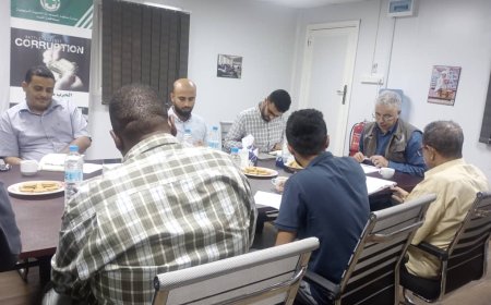 مكتب تنسيق الأعمال المتعلقة بالألغام (YMACC) يعقد الاجتماع الدوري الشهري لمدراء البرامج (الشركاء المنفذين)