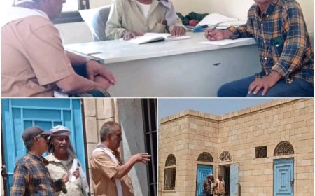 انتقالي المحفد بأبين ينفذ نزولاً ميدانياً لإدارة الأمن والسجن بمركز المديرية