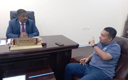 الوكيل باضاوي يطلع على مقترحات المساهمة المجتمعية من مؤسسة متطوعون واتحاد الملتقيات في موسم نجم البلدة السياحي في التوعية والسلامة