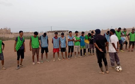 ناشؤ الشرارة يكثفون تدريباتهم استعداداً للمواجهات الكروية الثلاث