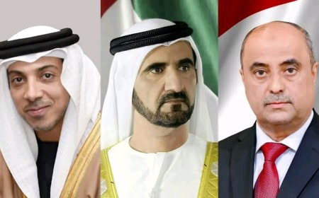 رئيس الوزراء يتلقى برقيتي تهنئة من نائبي الرئيس الإماراتي