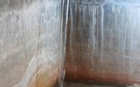 انتقالي الوضيع يشرف على ضخ المياه إلى الخزان الرئيسي للمديرية