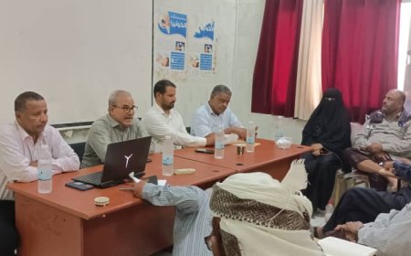 لحج.. اجتماع تحضيري لتنفيذ النشاط التكاملي المرحلة الثانية