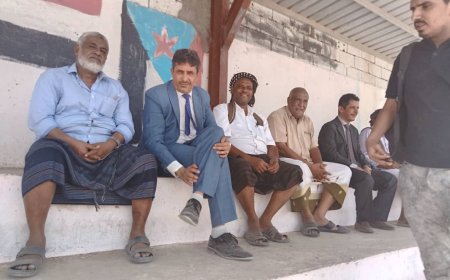 بتوجيهات من وزير الشباب والرياضة وفد وزاري يزور ملعب البيتي من أجل تعشيبه