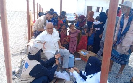 مكتب الصحة بمديرية المضاربة يدشن المرحلة الثانية لنشاط الايصالي