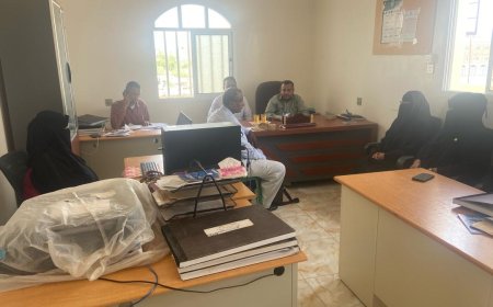 الدكتور وائل الصبيحي يتفقد العمل في الإدارة العامه للقبول والتسجيل