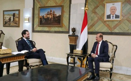 وزير الخارجية يبحث مع القائم بأعمال السفارة الأمريكية دعم جهود الحكومة اليمنية