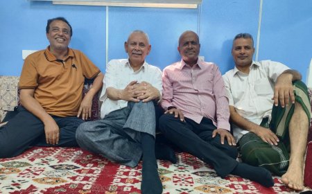 الدكتور عزام خليفة يحتفل بشاهر والخليفي بمناسبة فوزهما عربياً