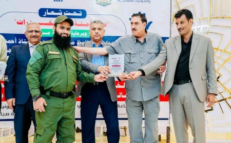قوات الحزام الأمني تشارك في أسبوع التوعية بمخاطر المخدرات وتستعرض إلانجازات التي تحقفت
