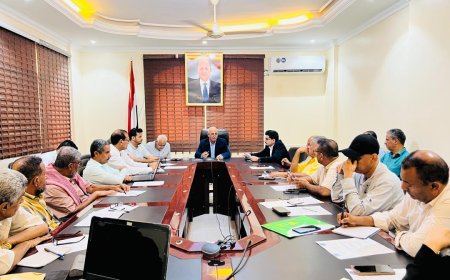 الشرجبي يفتتح اجتماعاً تشاورياً لتحديث النسخة الثالثة من المساهمات المحددة وطنيا