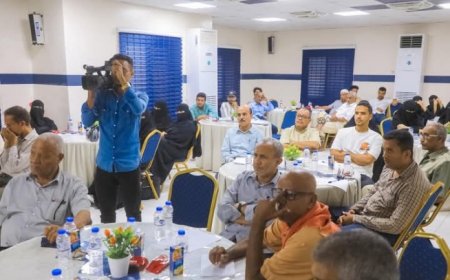 منسّقية انتقالي جامعة حضرموت تنظّم ندوة علمية حول تطوير التعليم الجامعي